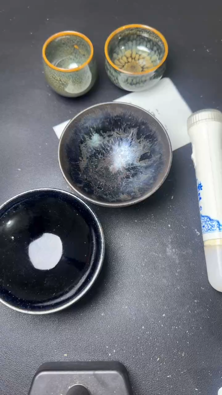 【闪购商品】茶盏建窑建盏微瑕三只72