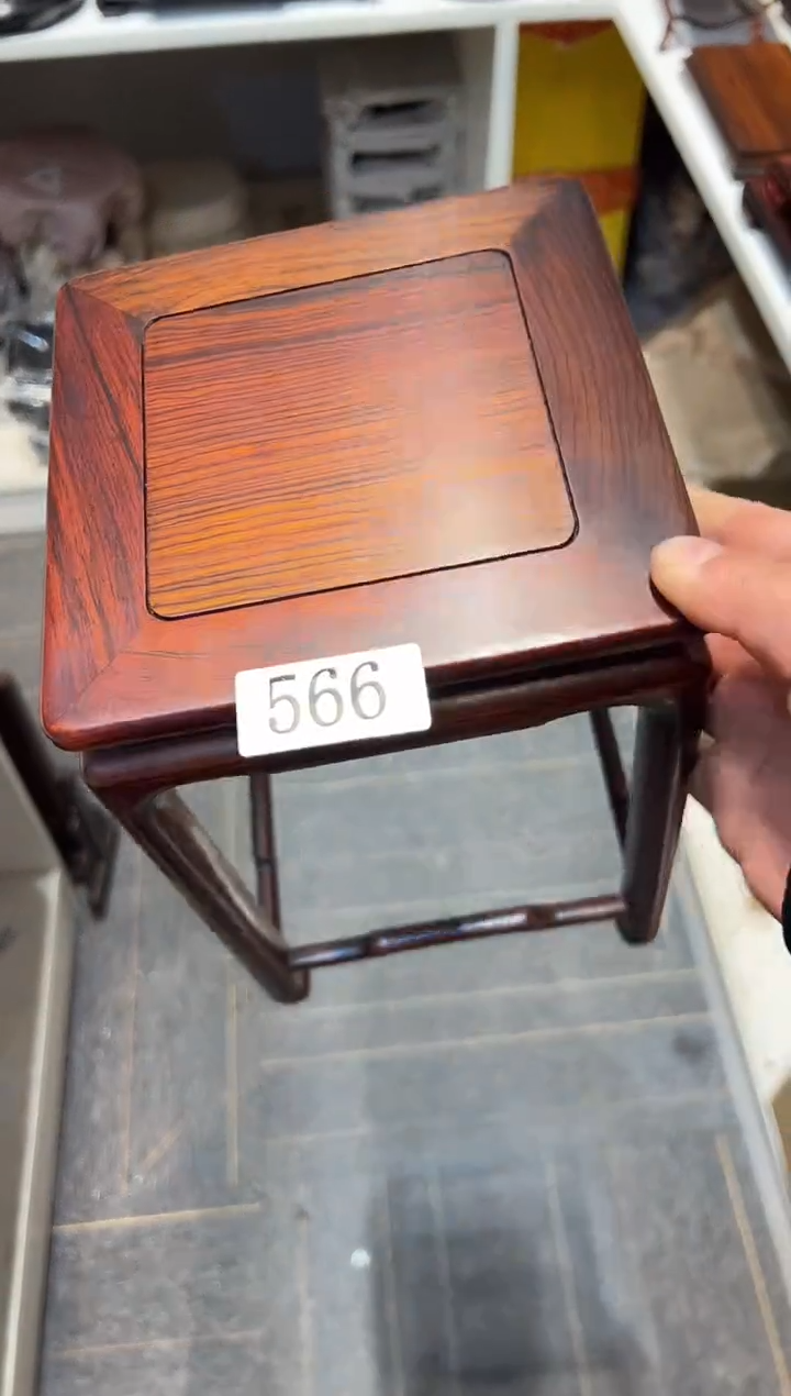 【闪购商品】红酸枝木类端景台566小号