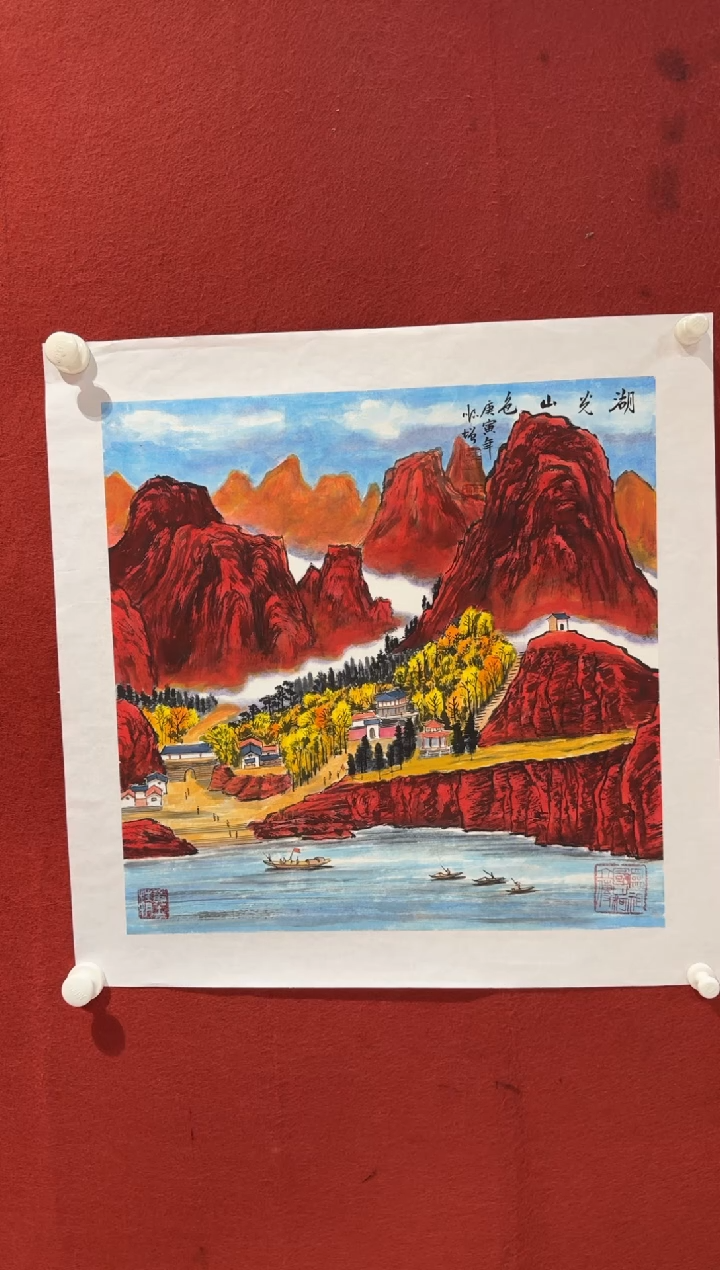 国画王顺增/精品国画/2平尺