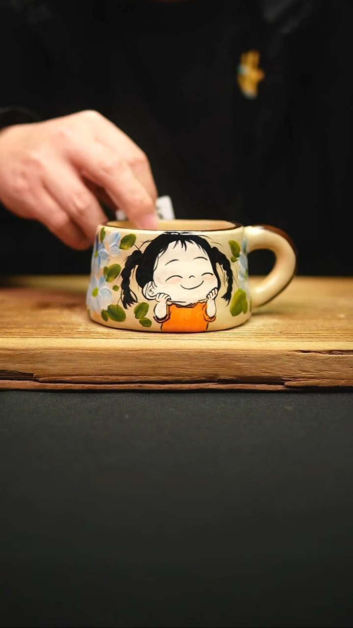 @@陶园瓷舍@@纯手工手绘@高温釉下彩