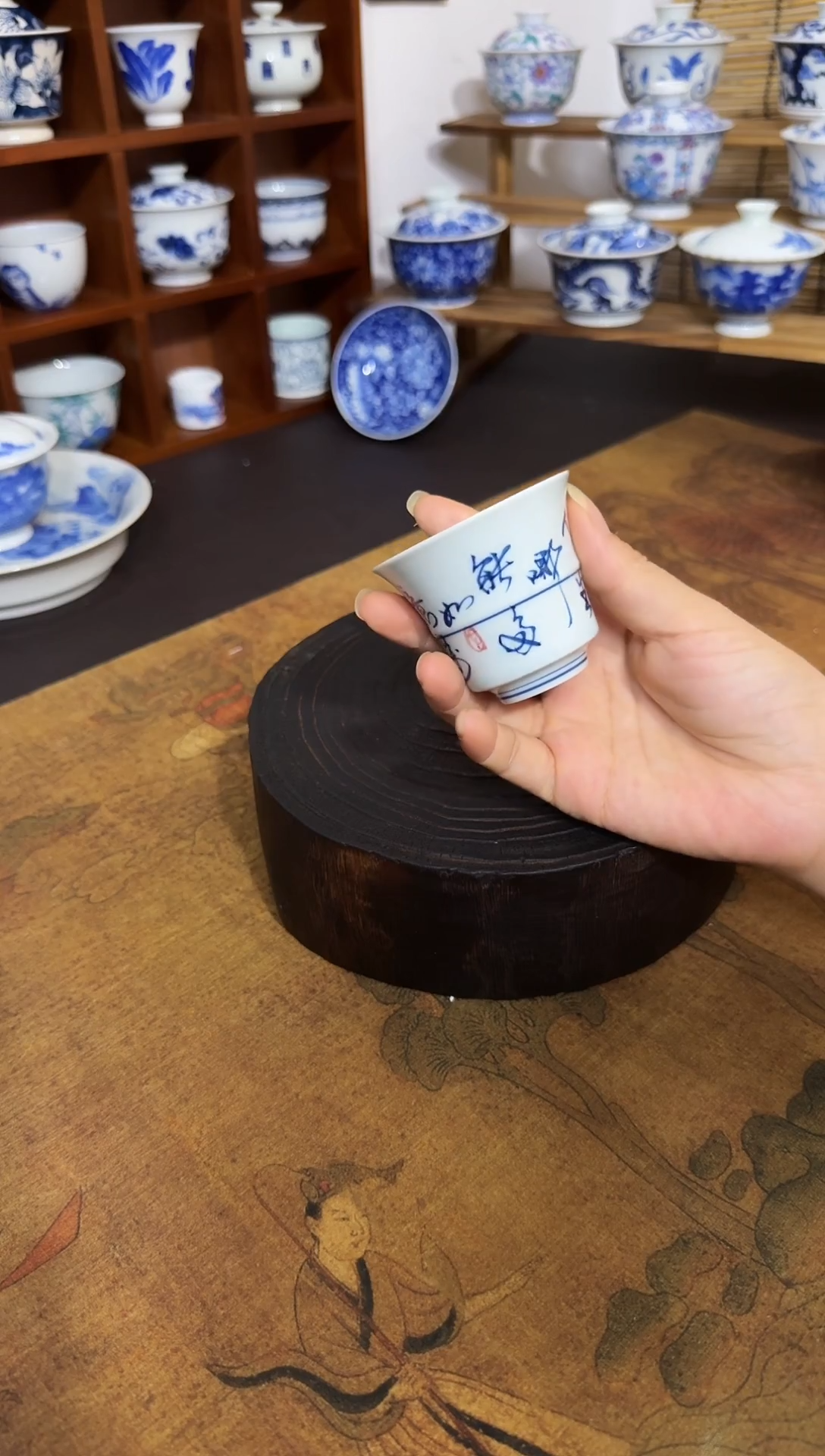 静祎雅玩手绘茶器