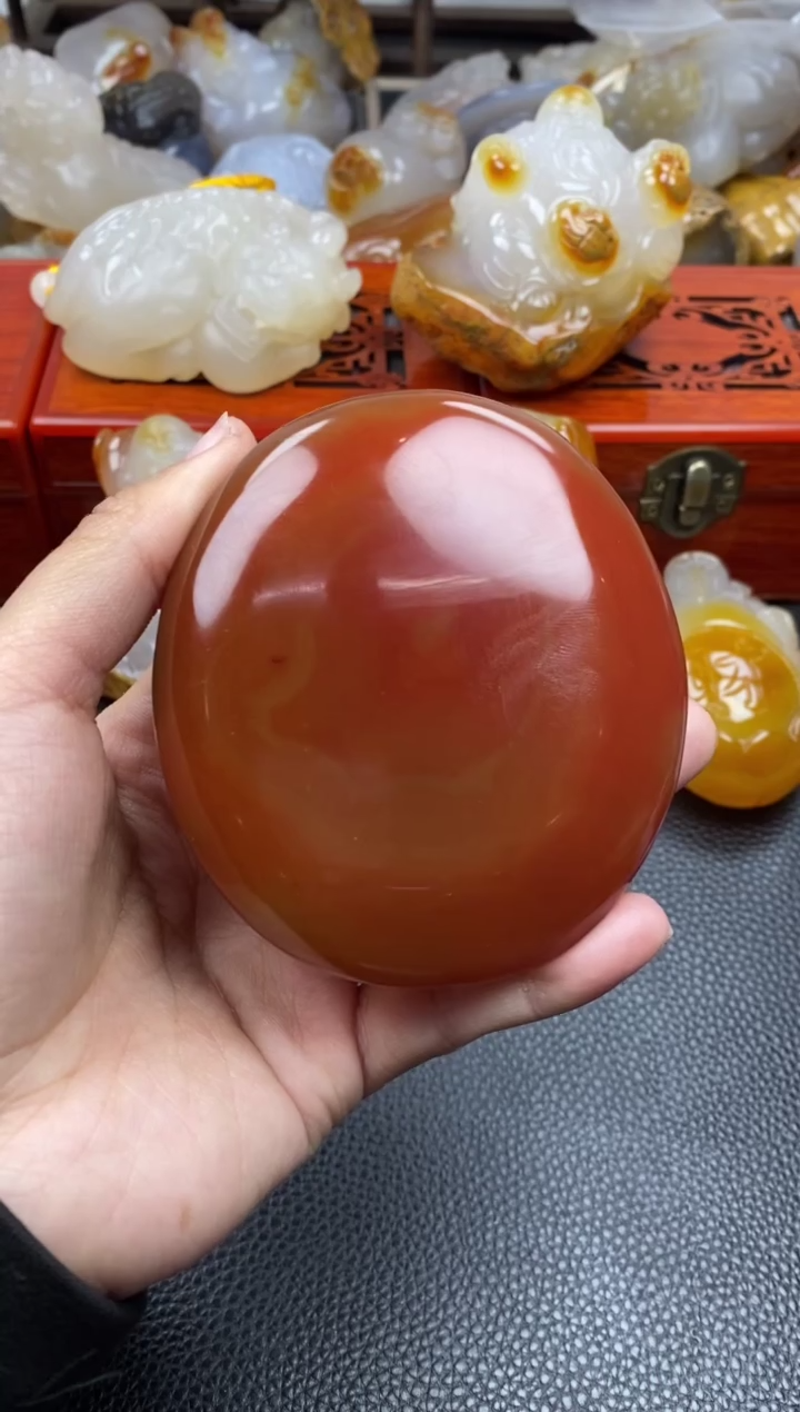 【闪购商品】玛瑙/玉髓手把未镶嵌00