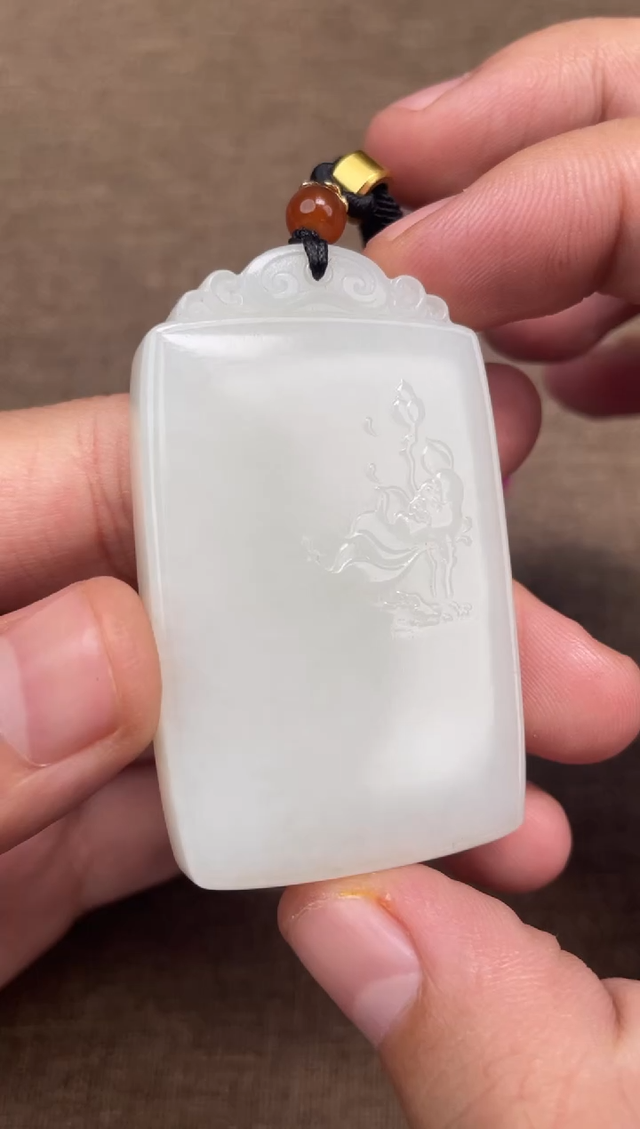 颈饰未镶嵌和田玉12.9ZZ多样性拍一发一49