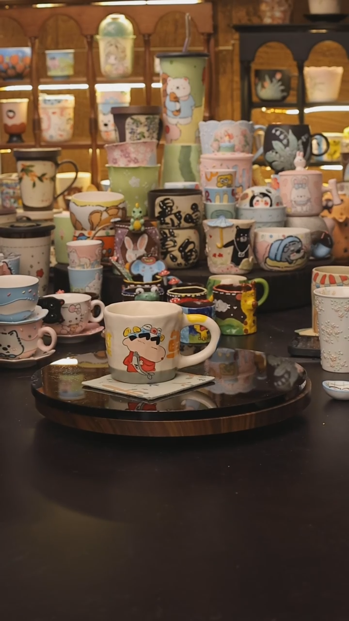 景德镇釉下彩绘设计师款式陶瓷