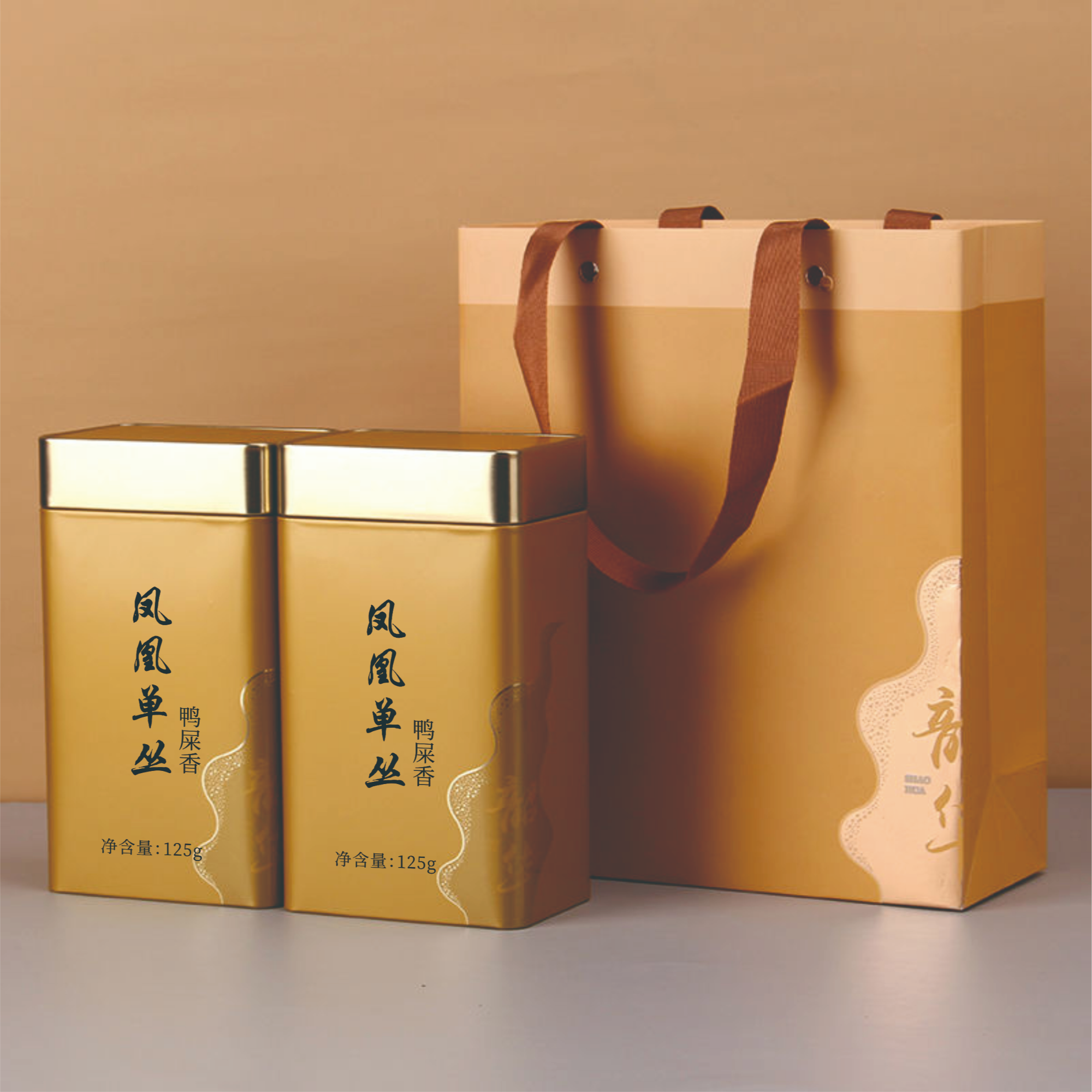 凤凰单丛鸭屎香潮州单从工夫鲜爽茶清香甘甜口味罐装茶叶