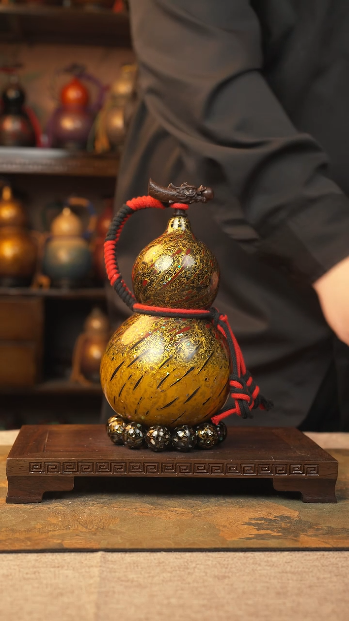 【闪购商品】222大漆葫芦一物一拍记650ml