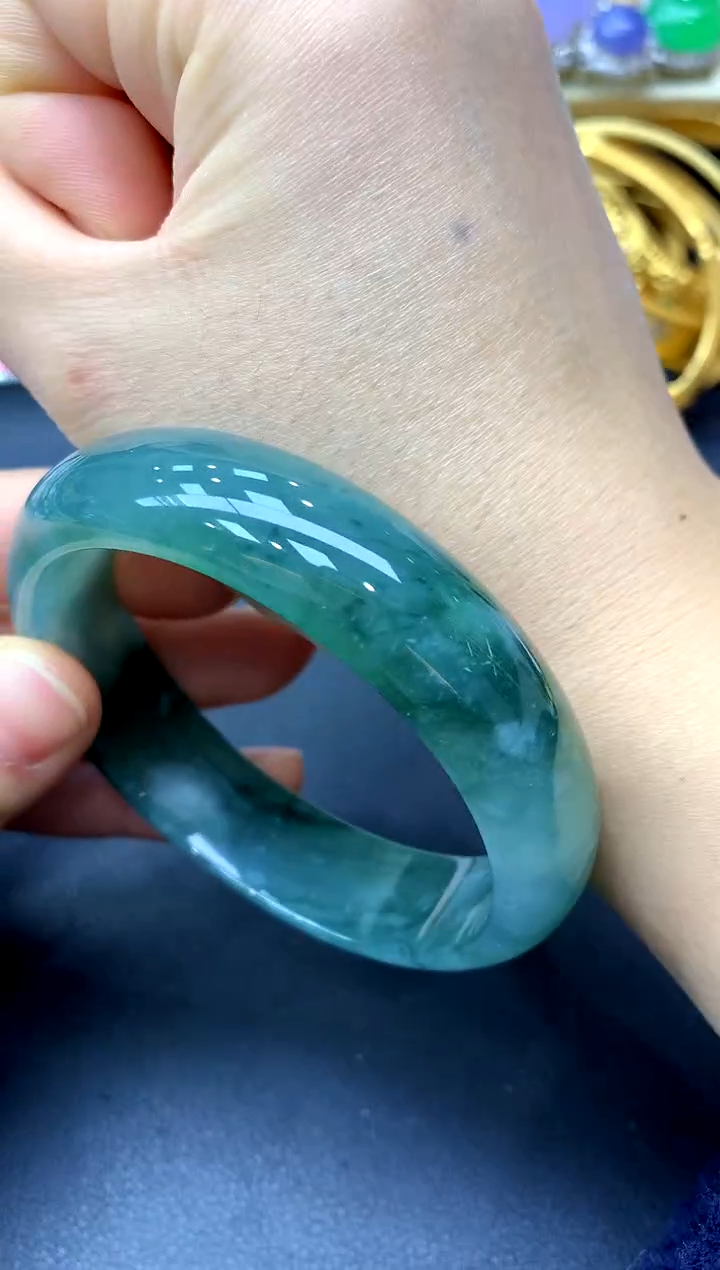 未镶嵌手镯翡翠118-中国好珍宝