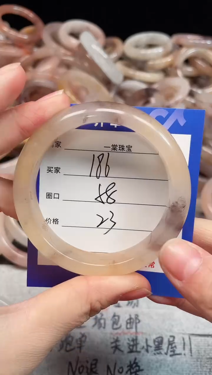 未镶嵌手镯石英质玉186