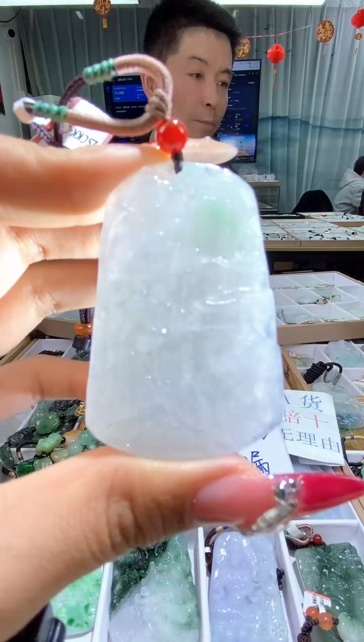 【闪购商品】翡翠颈饰未镶嵌天然缅甸翡翠A货未镶嵌