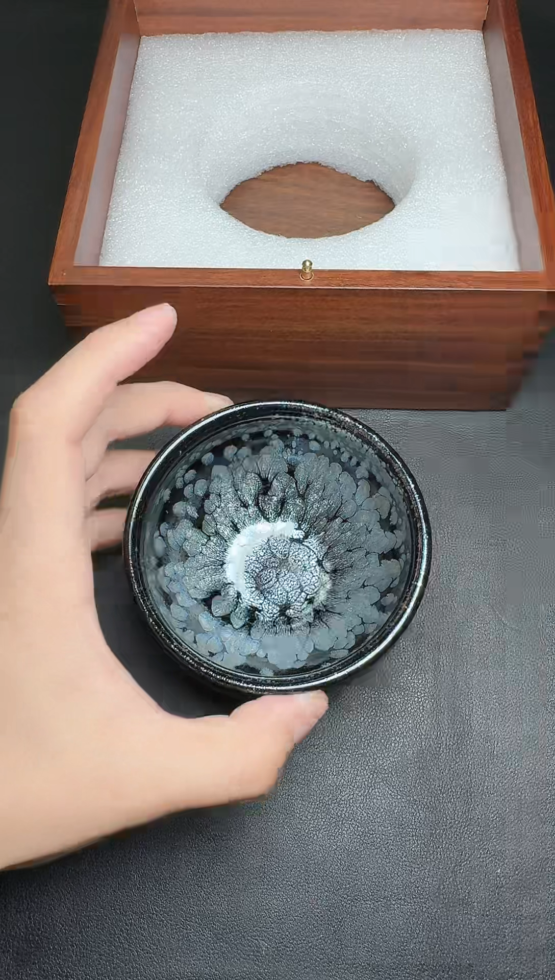 【闪购商品】茶盏阙梅娇黑牡丹87