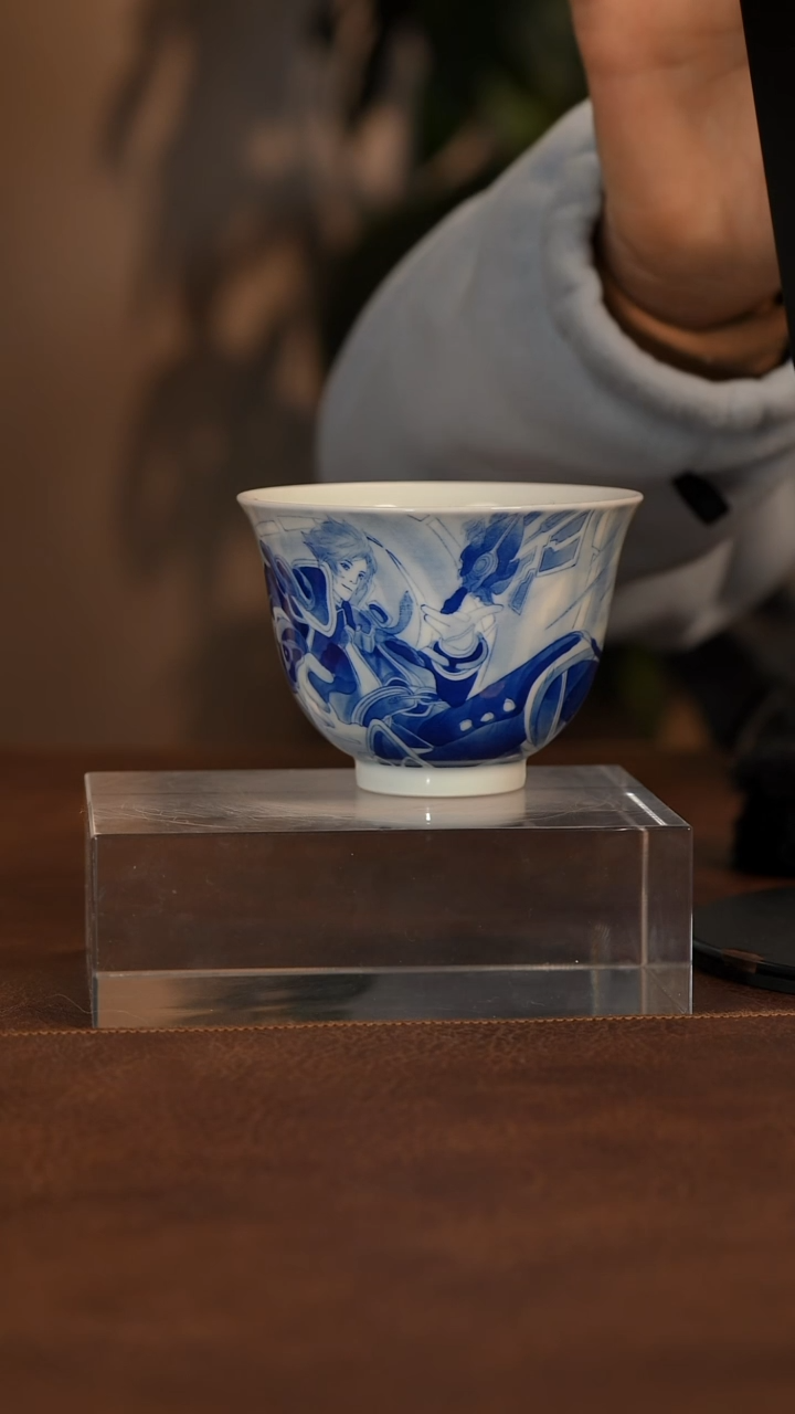 【闪购商品】青花瓷茶具斌芬陶瓷