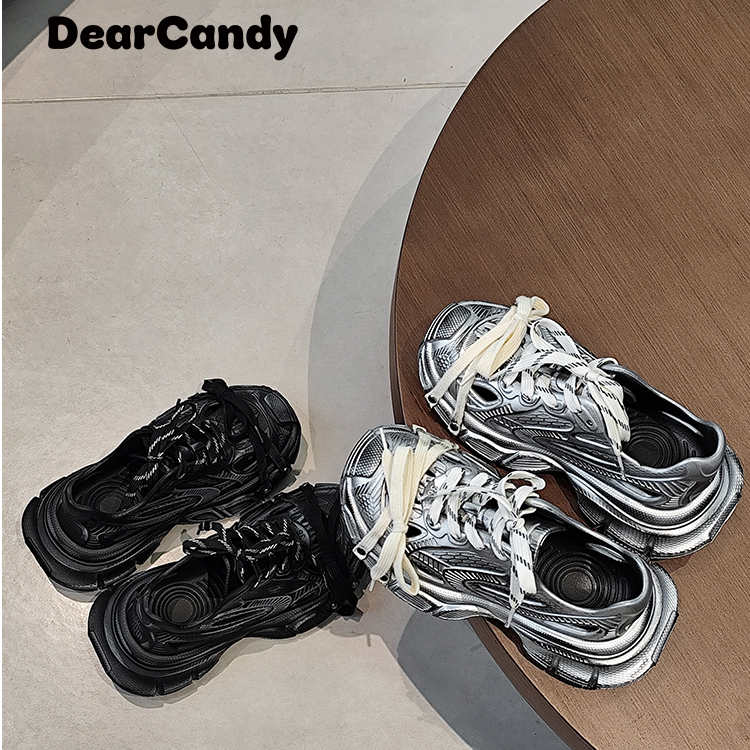 Dear Candy潮流3XL洋气女鞋亲子软底溯溪涉水老爹鞋帅气高级0430