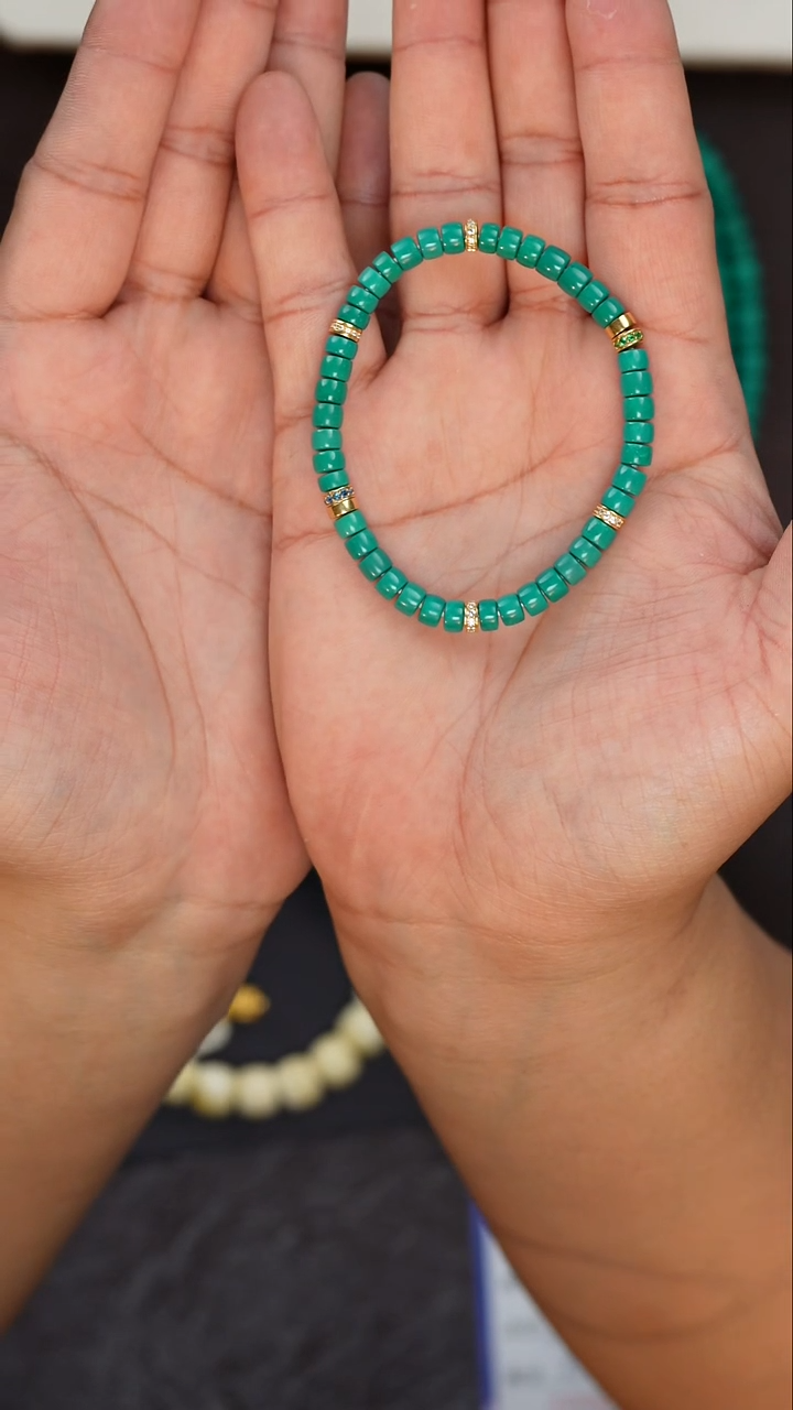 【闪购商品】绿松石手串未镶嵌绿松石手串