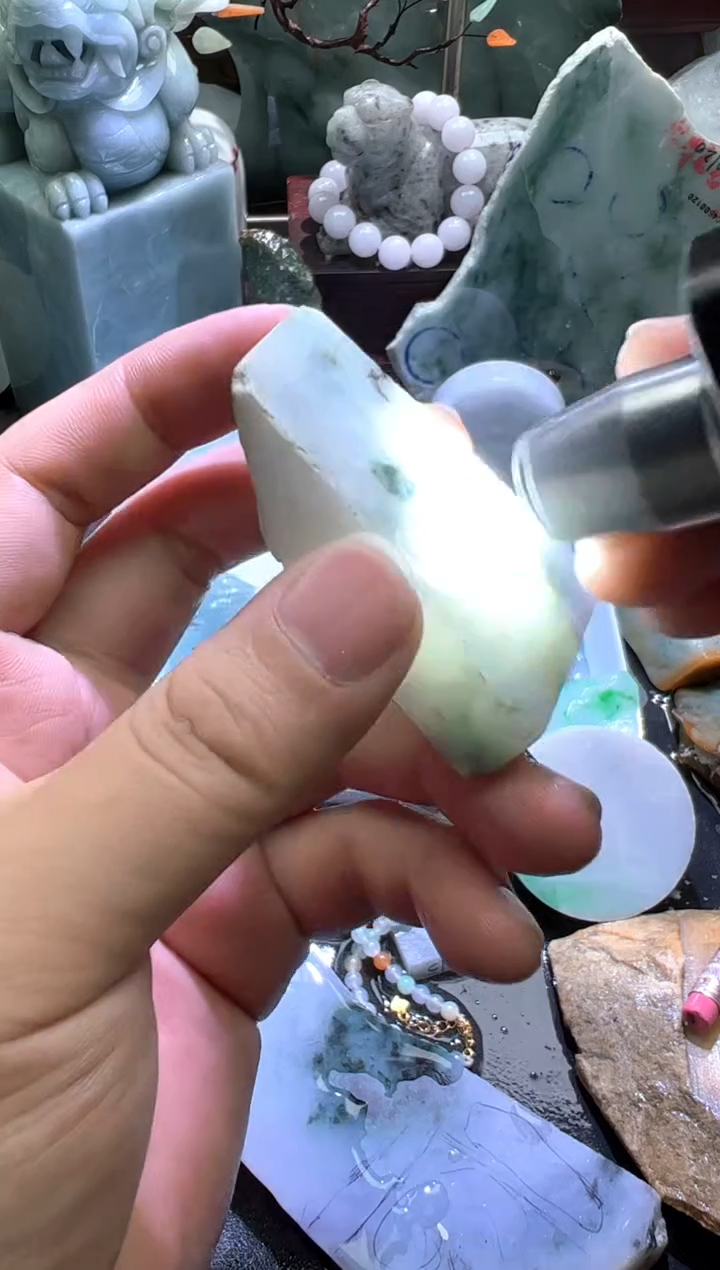 未镶嵌挂件翡翠天然缅甸翡翠A货