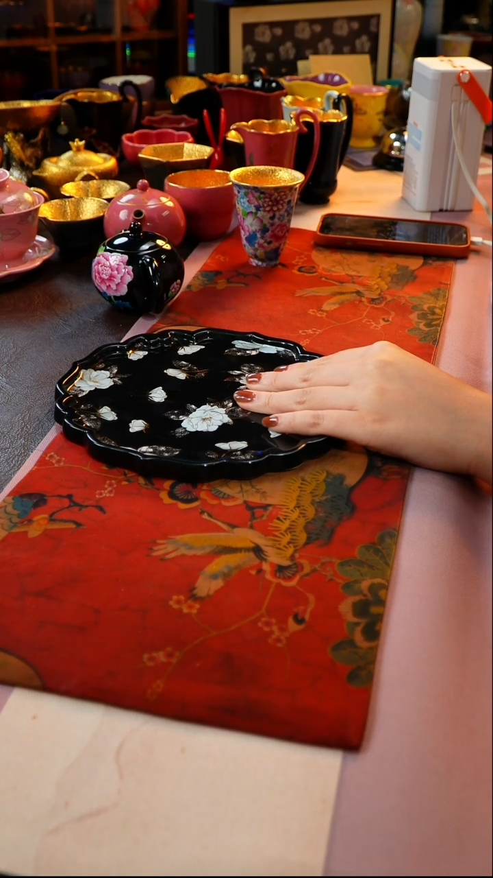 茶杯紫砂【宜景窑系列】壶承