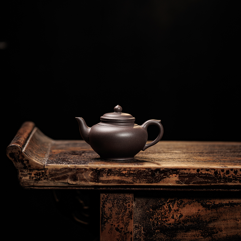 陈小平 笑樱 底槽清宜兴原矿半手工紫砂壶 高端茶器 AA16772