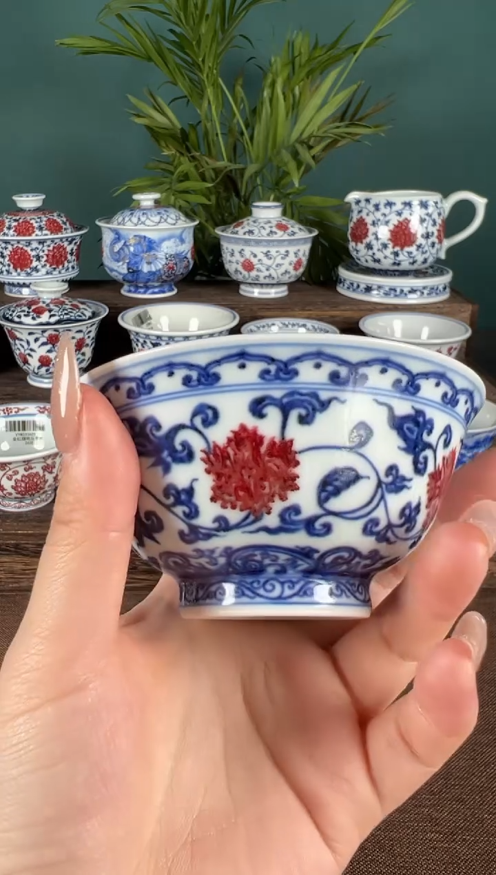 杯子永明尚玩景德镇纯手工陶瓷