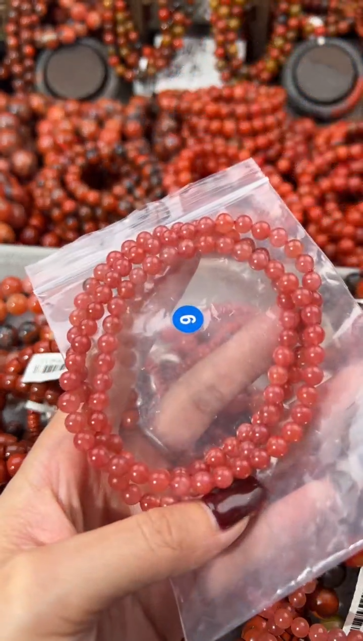 未镶嵌手串南红玛瑙1