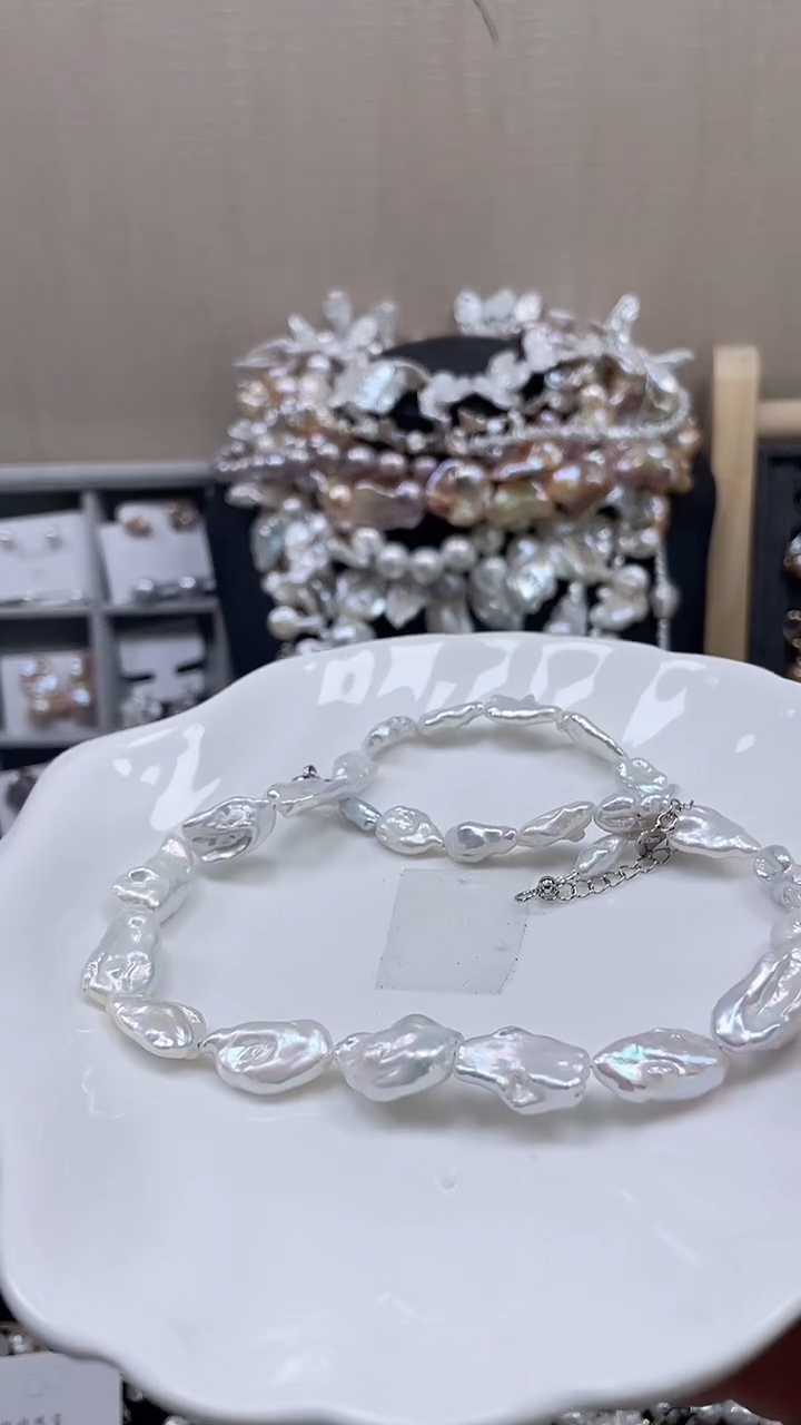 未镶嵌项链淡水珍珠【纯恬饰品】