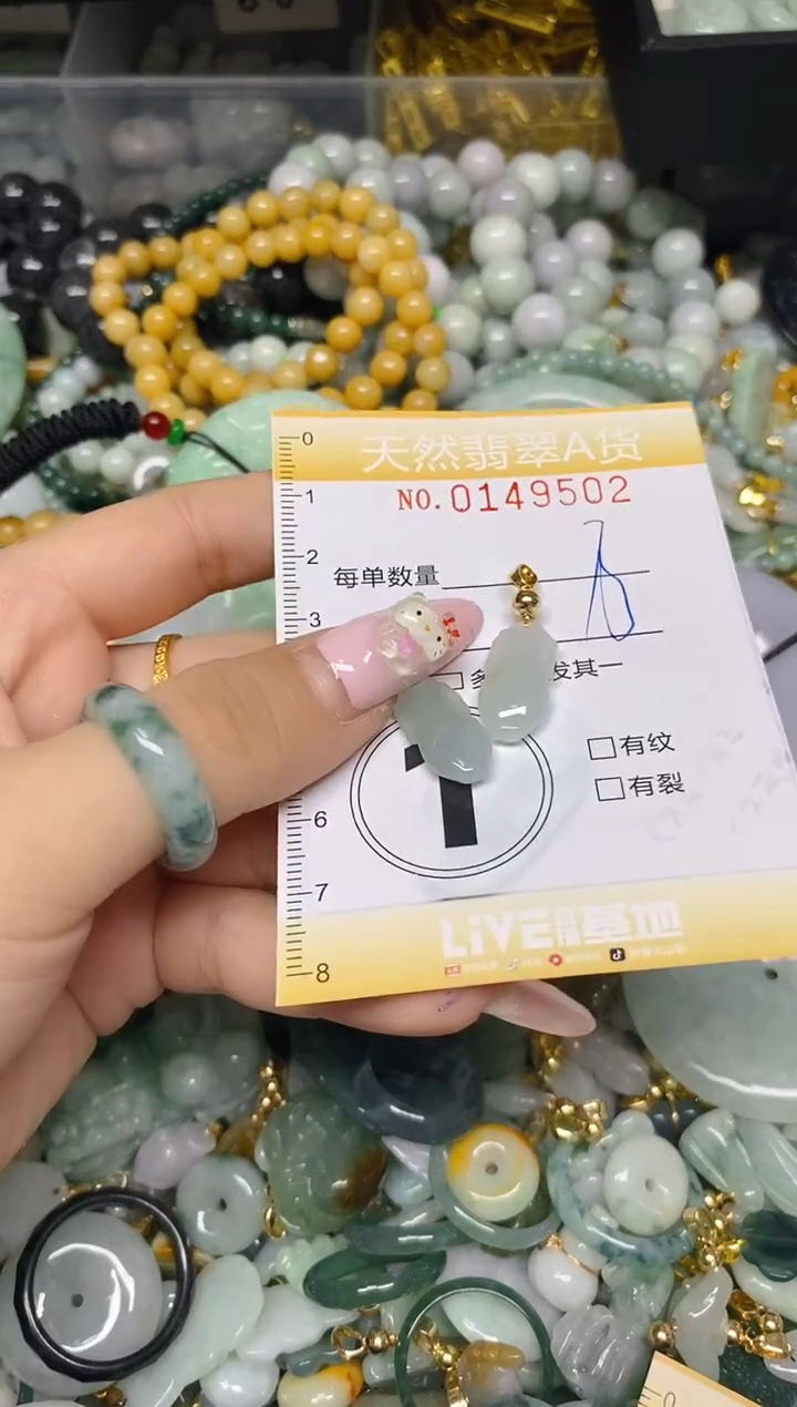 翡翠未镶嵌颈饰闪购0149502