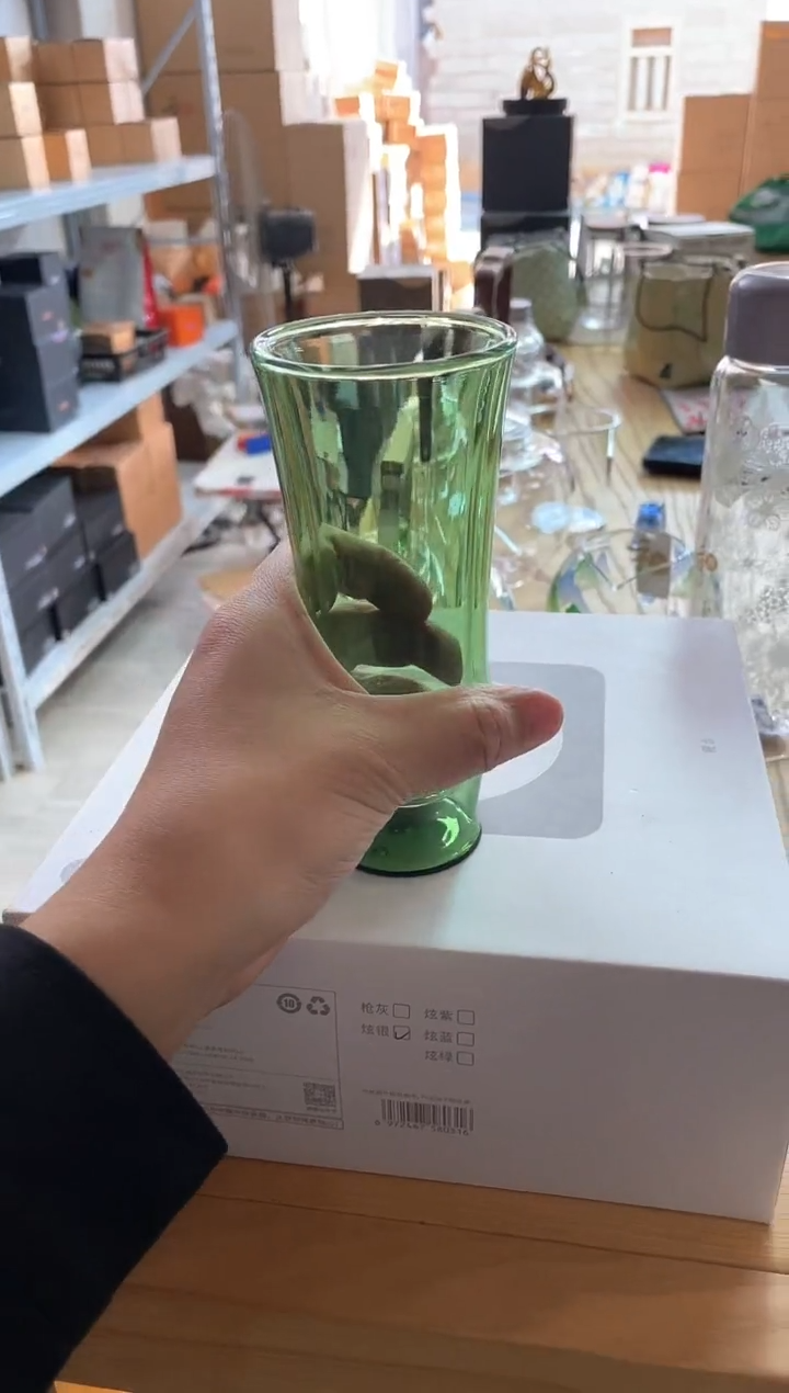 禾器/大号君雅杯/湖绿