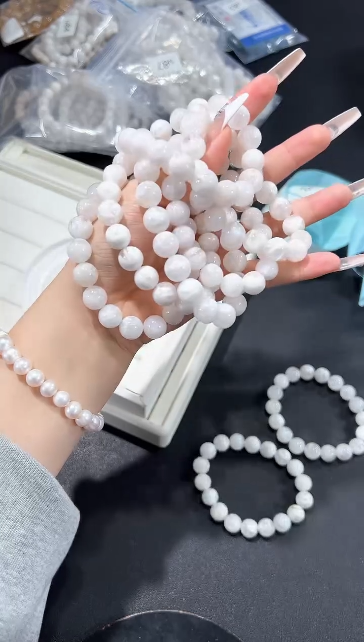 未镶嵌手串水晶88u多样性发其一【1条】默认微瑕11mm