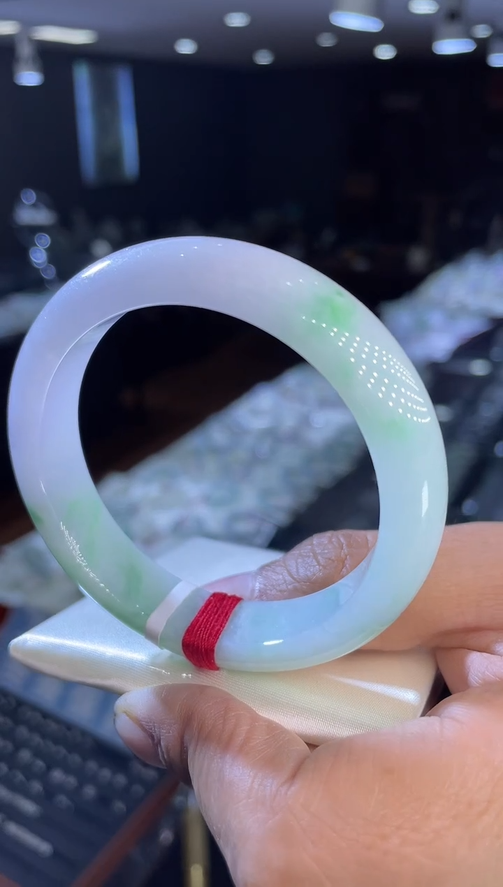 未镶嵌手镯翡翠正圈57-58