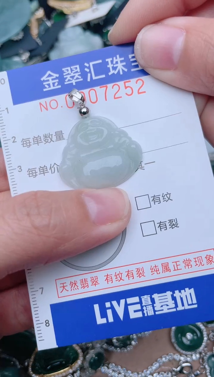 【闪购商品】翡翠颈饰未镶嵌7252.....1