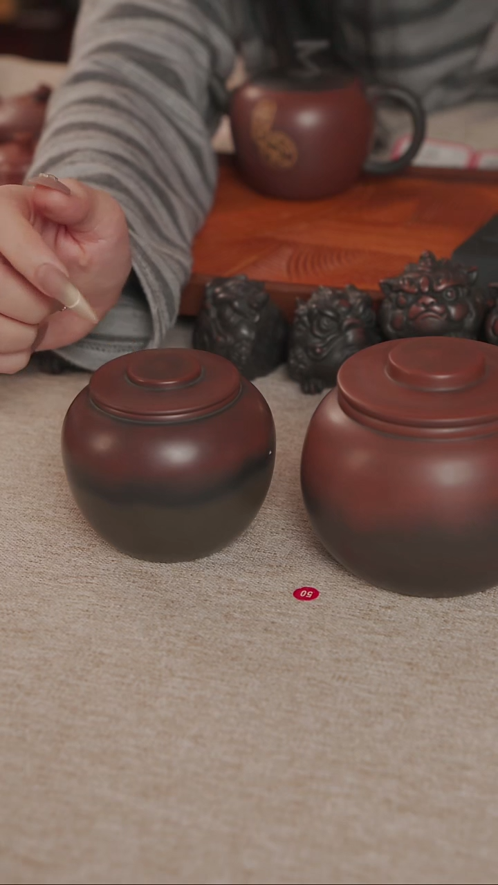 其他圆墩茶叶罐大园墩