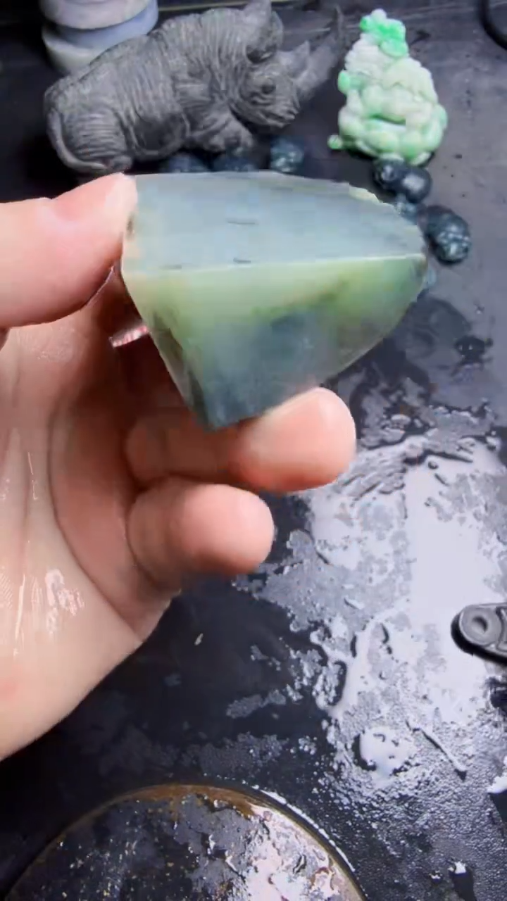 未镶嵌挂件翡翠天然翡翠158