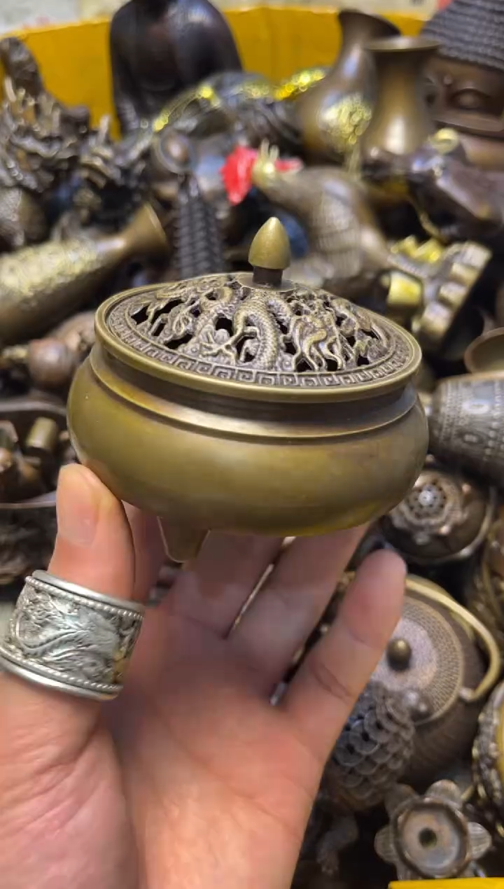 精美铜器，点击下单