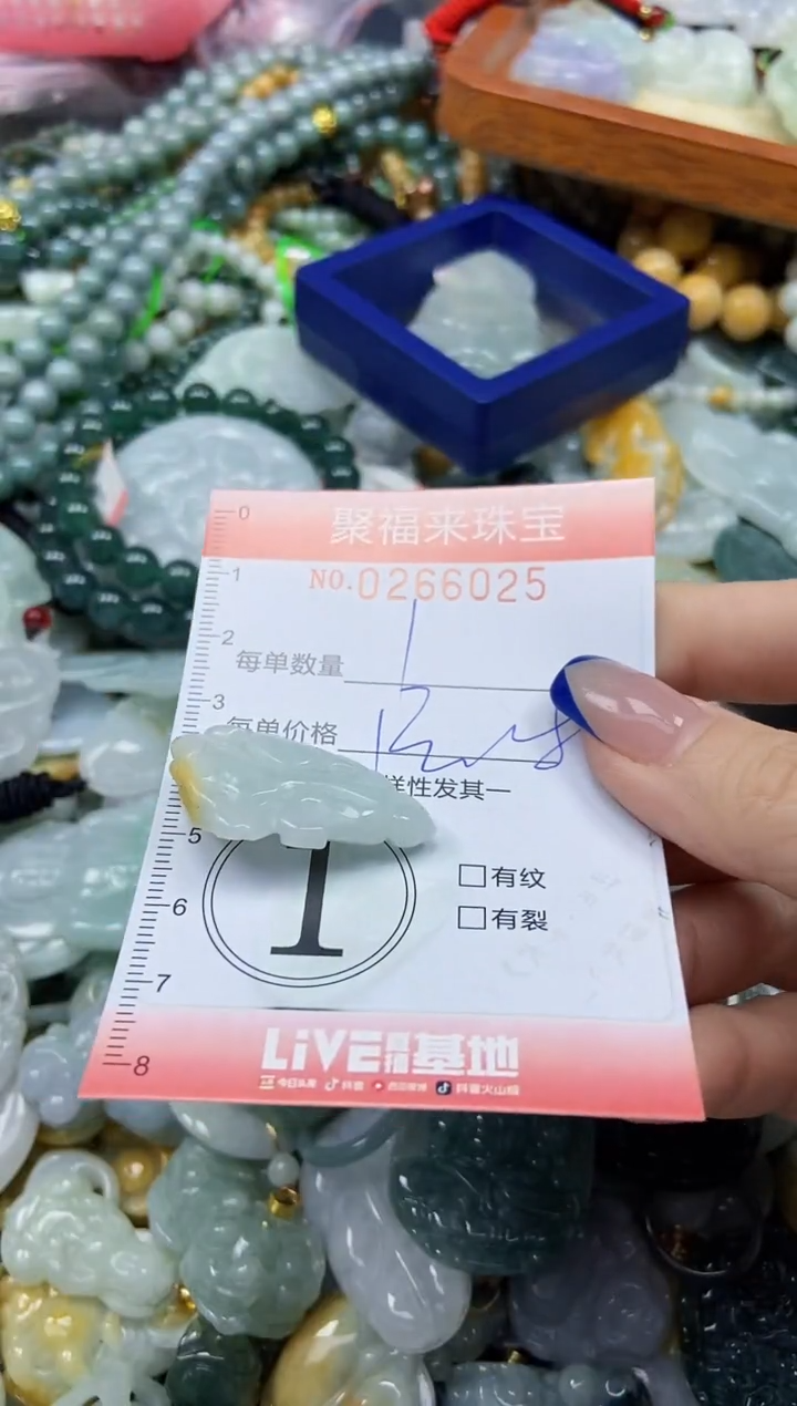 未镶嵌挂件翡翠闪购0266025