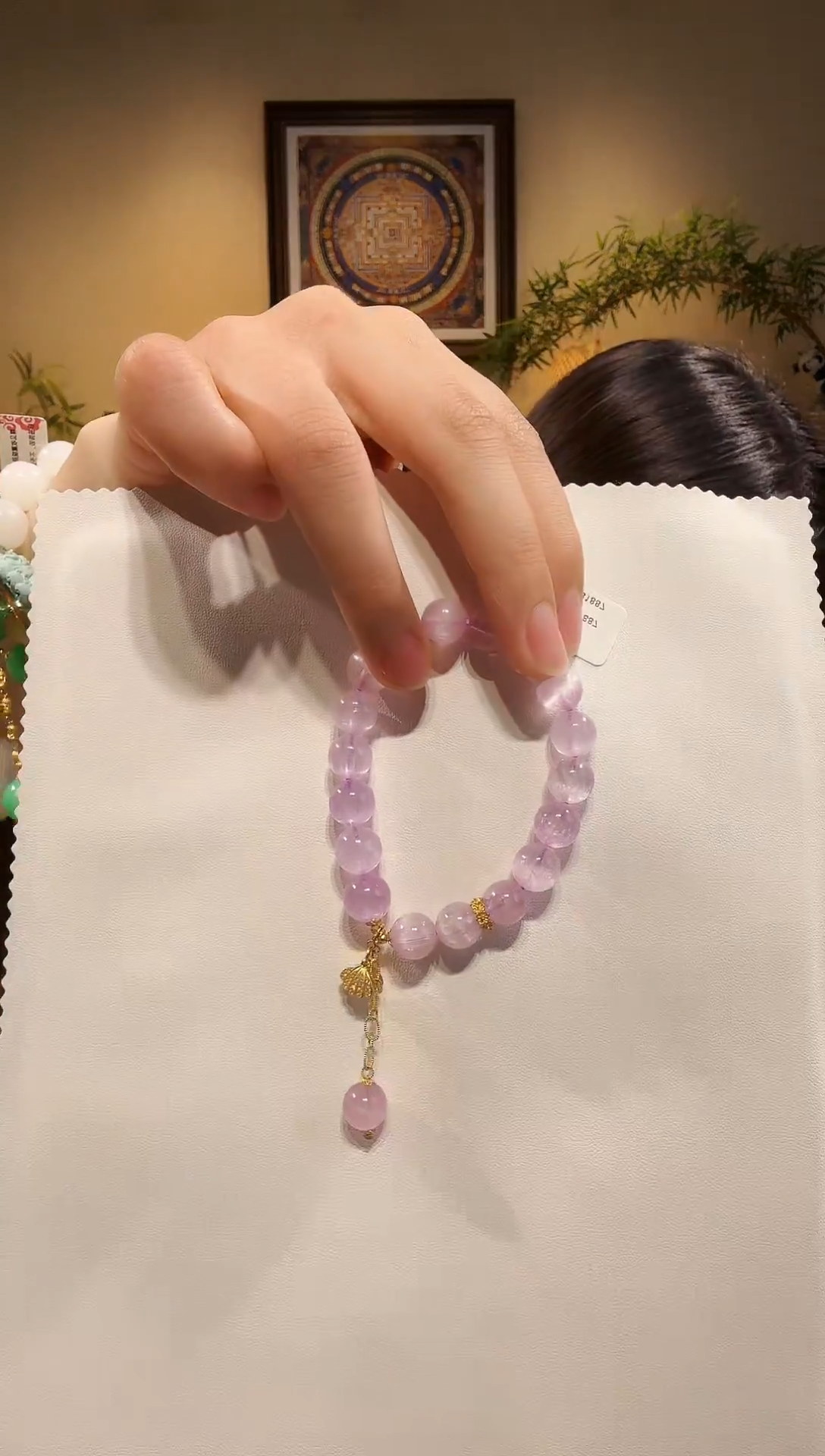 手串锂辉石未镶嵌手链