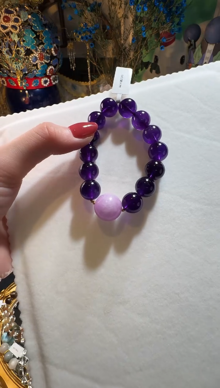 【闪购商品】水晶手串未镶嵌紫水晶手串
