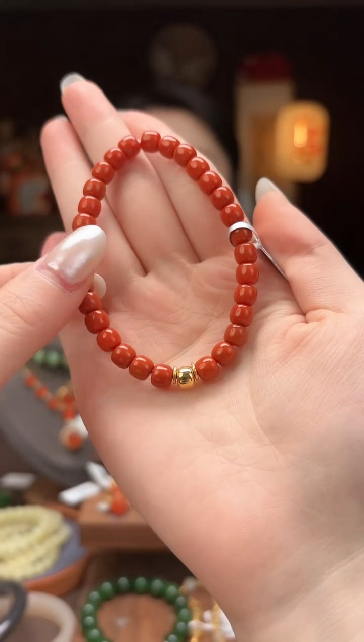 【闪购商品】南红玛瑙292-f265南红手串未镶嵌-