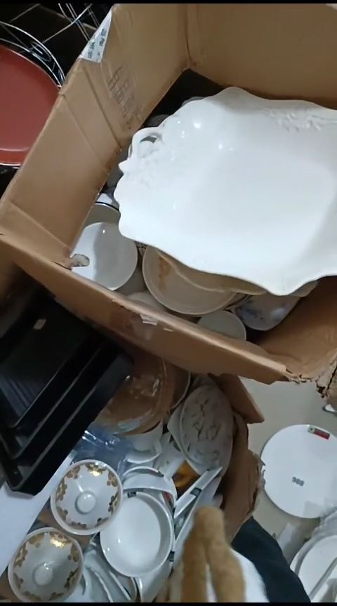 瓷残*990浮雕双耳