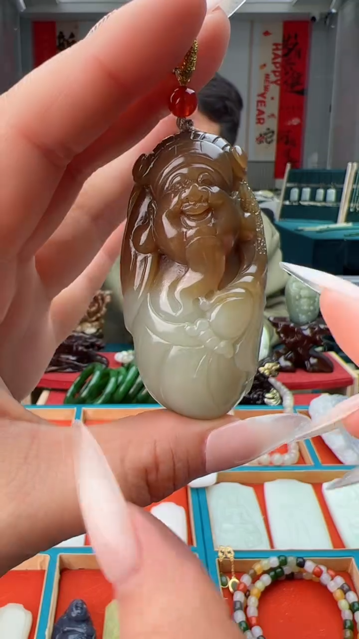 【闪购商品】和田玉吊坠未镶嵌1