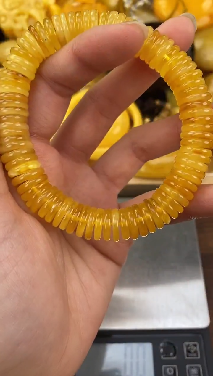 裸石琥珀未镶嵌天然琥珀蜜蜡