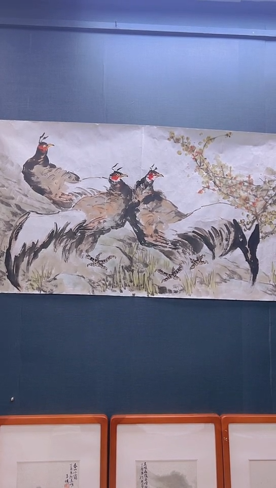 国画盛祥昆老师花鸟作品