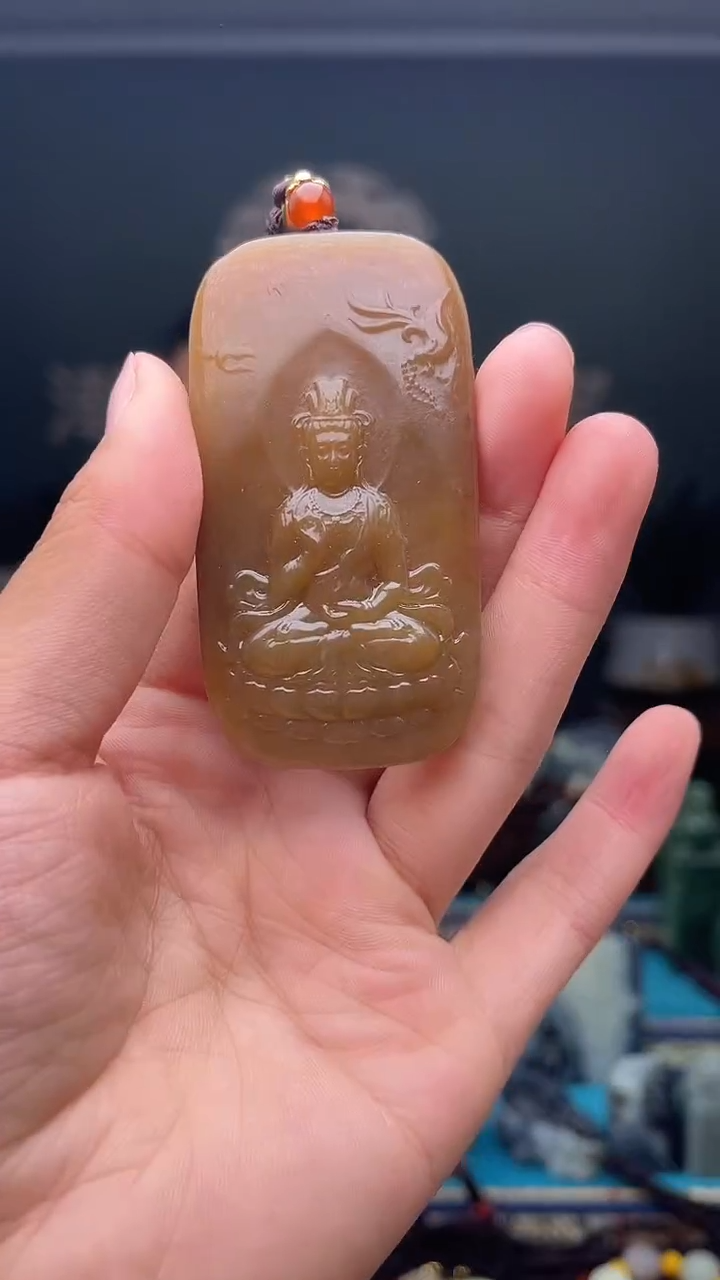 未镶嵌和田玉挂件1