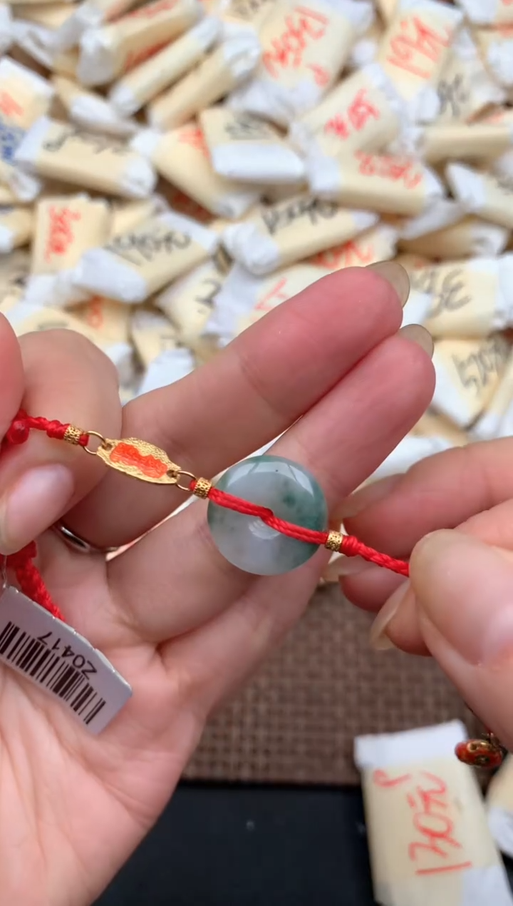 银S925镶嵌挂件翡翠1