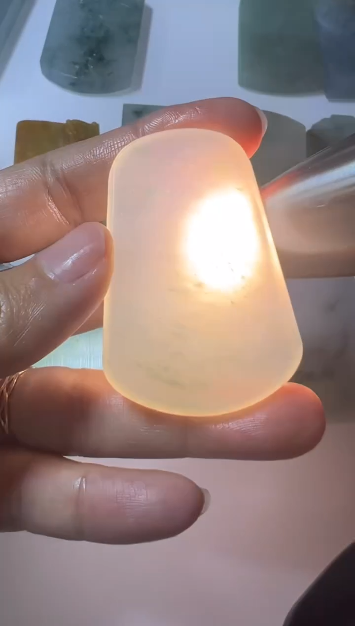 【闪购商品】定制翡翠未镶嵌无事牌