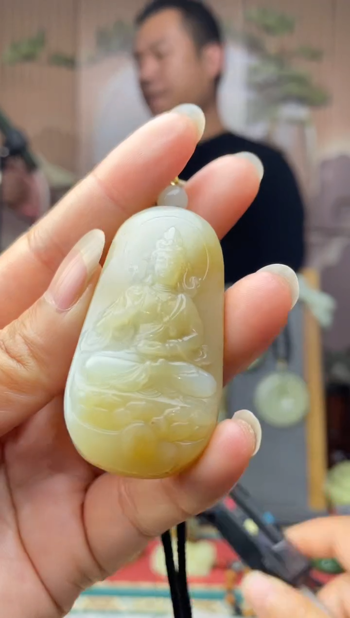 未镶嵌和田玉挂件拍一发一
