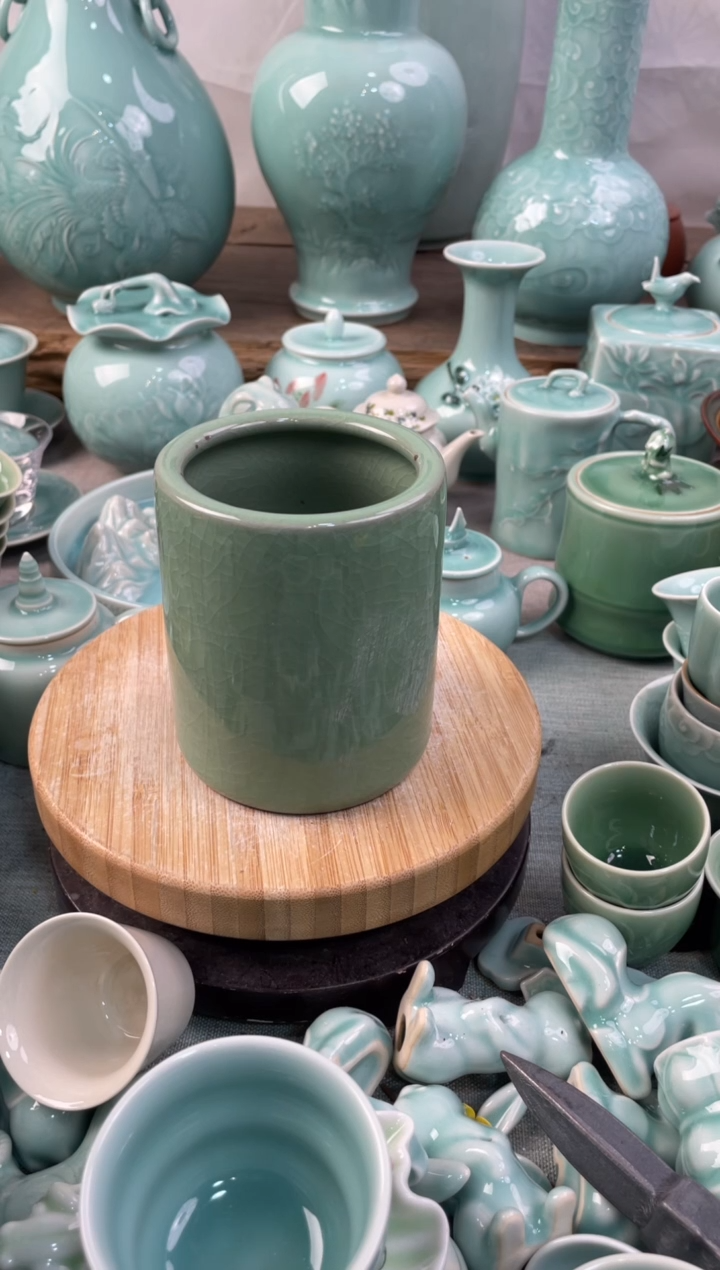 【闪购商品】特价福利 微瑕 慧仙青瓷