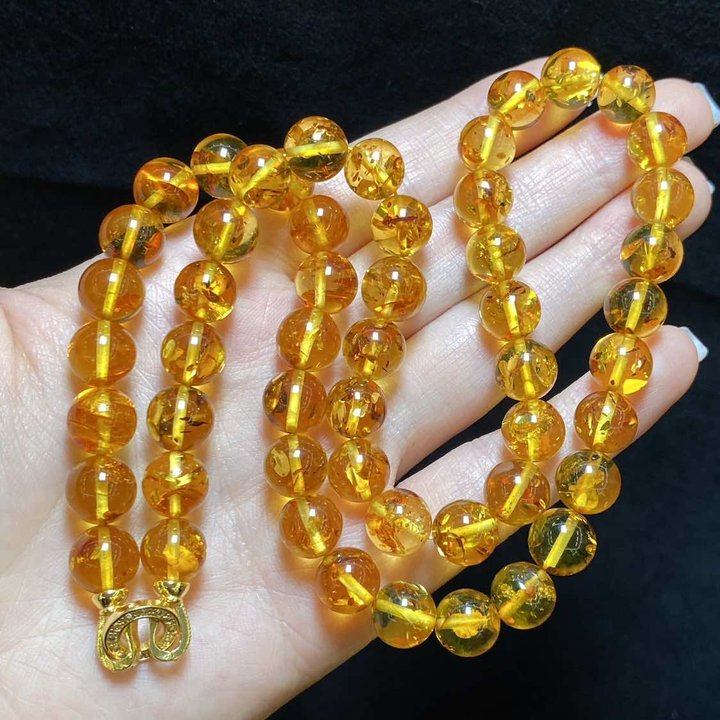 花珀项链 花珀项链 