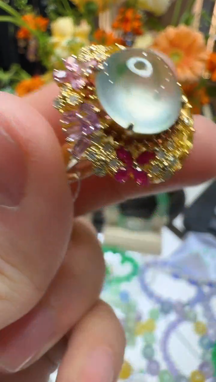 【闪购商品】翡翠戒指18K金镶嵌多样性团购发一件