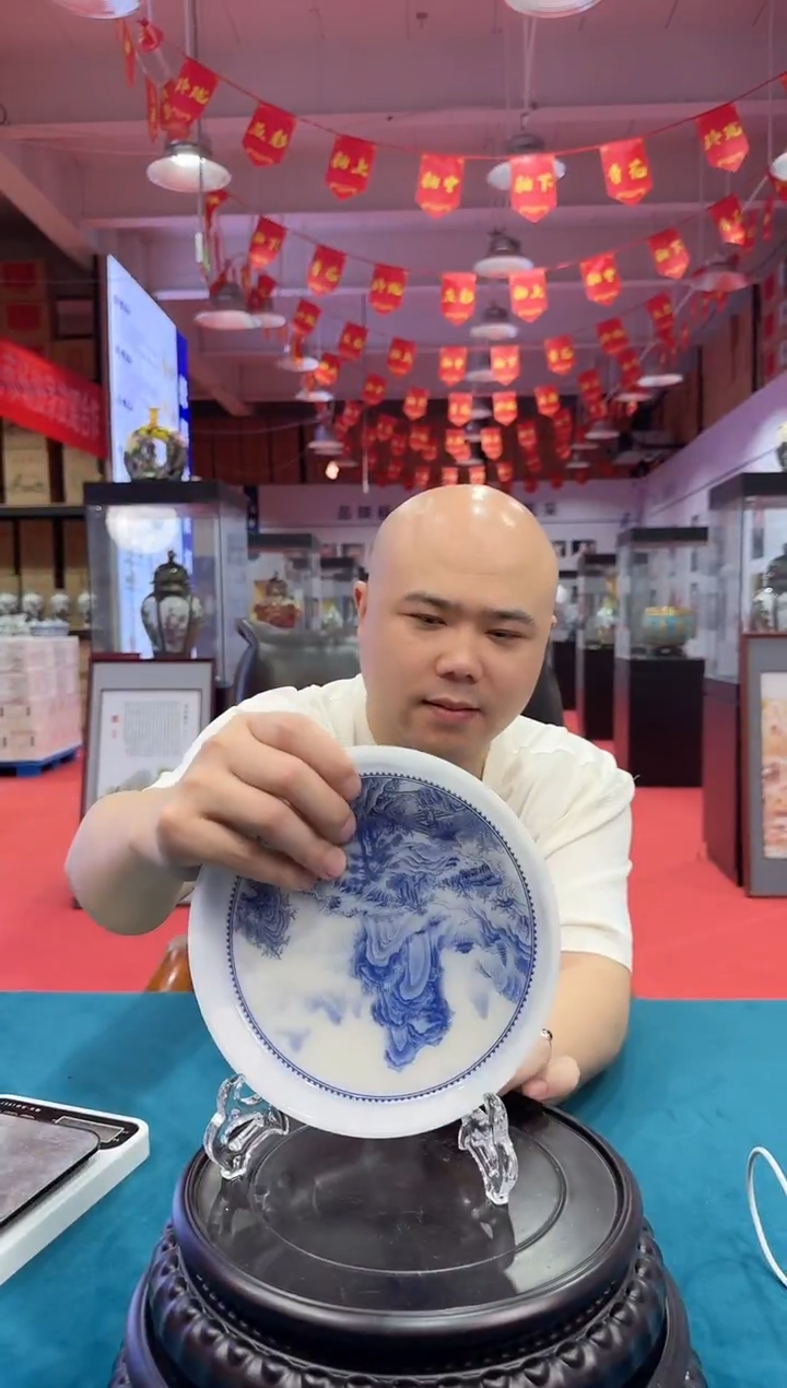 摆件瓷A11景德镇陶瓷摆件