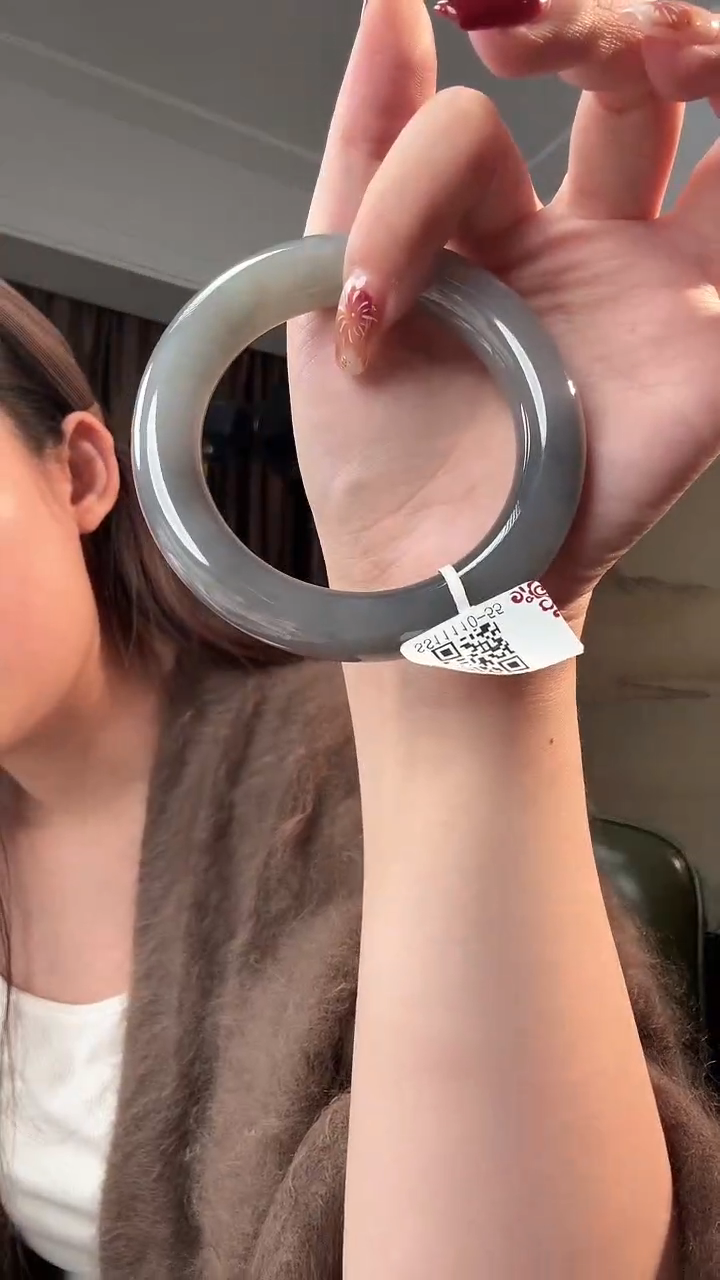 未镶嵌手镯和田玉天然和田玉@@SS11110-55