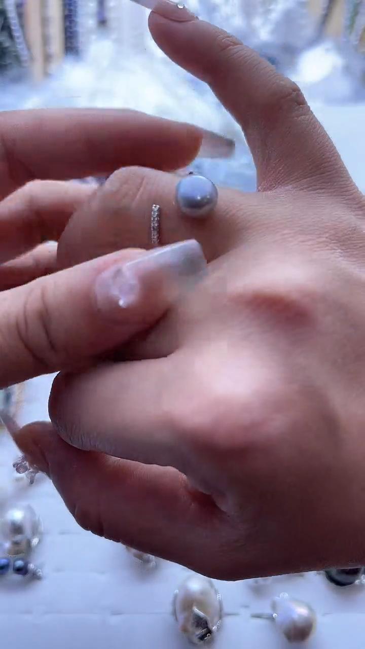 【闪购商品】淡水珍珠戒指未镶嵌659