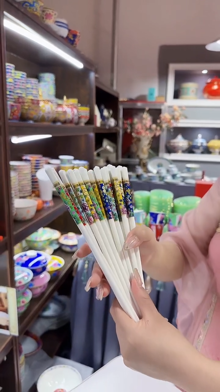 瓷片筷子10双景德镇餐具